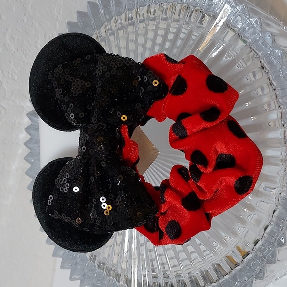 Hair Ties - Sequins - Mini Mouse Ears 4-bundle - Picture 5 of 7